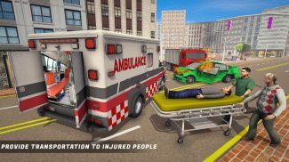 911 Ambulance Rescue Driver screenshot 0