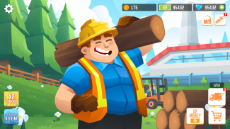 Idle Lumber Factory: เกมตัดไม้ screenshot 11