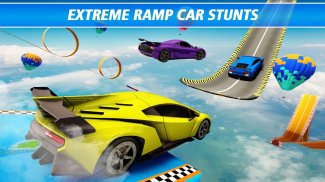 Ekstrim jalan mobil stunt game: permainan stunt mo screenshot 2