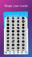 مولد الفن كلمة screenshot 3