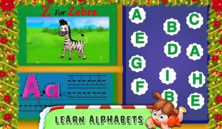 Christmas Preschool Letter Tracing Book Pages screenshot 2