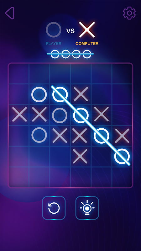 Tic Tac Toe Glow - XOXO - APK Download for Android