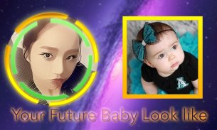 مستقبلي الطفل الوجه المزحة screenshot 3