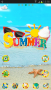 GO Launcher EX Theme Summer screenshot 7