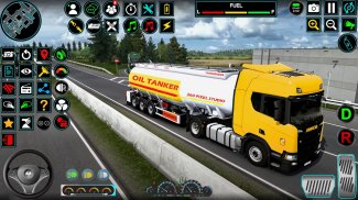 Oil Truck Transport Driving screenshot 2