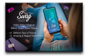 Feel The Swag - Magical Lyrical Video Status Maker screenshot 4