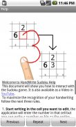 필기 스도쿠 Handwriting Sudoku screenshot 3
