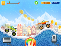 Дети Monster Truck Racing Game Uphill screenshot 6