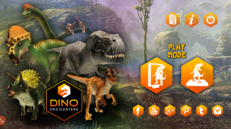 Augmented Reality Dinosaur Zoo screenshot 0