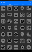 Grey and Black Icon Pack screenshot 13
