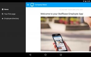 Staffbase Mitarbeiter-App screenshot 0