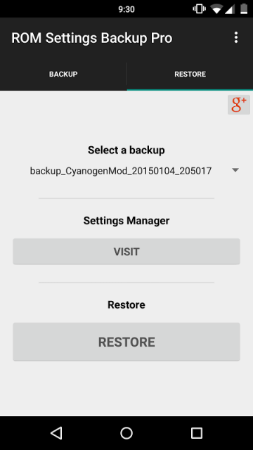 ROM Settings Backup Pro  Download APK for Android - Aptoide
