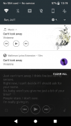 Walkman Lyrics Extension Búsqueda de letras screenshot 1