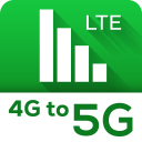 3G To 4G LTE with Internet Speed Test & Data Usage icon