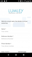 Lumley Insurance Claims App screenshot 1