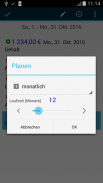 Meine Ausgaben und Einnahmen screenshot 2