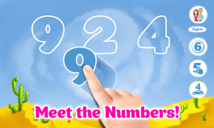 123 Игра Учим цифры - развивающие игры для детей! screenshot 0