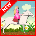 Emma White Horse Ride Icon