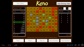 Keno screenshot 0