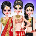 Indian Wedding Day Makeup Game Icon