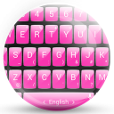 Keyboard Theme Gloss Pink