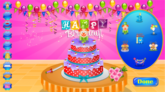Cakes decoration for girls screenshot 3