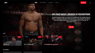 UFC TV screenshot 4
