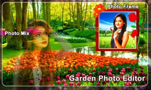 Garden Photo Frame - Garden Photo Editor screenshot 2