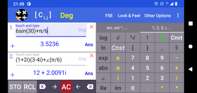 Complex Number & Matrix Calc screenshot 6