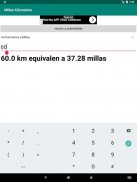 Miles to Kilometers Converter screenshot 3