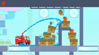 Dinosaur Fire Truck: for kids screenshot 4