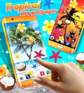 Tropical live wallpaper screenshot 4