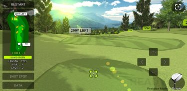 SLX GOLF Mini Simulator screenshot 0