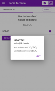 Ionic Formula: Crystal Clear Chemistry screenshot 0