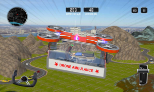 Drone Ambulance Simulateur Jeu screenshot 2