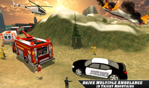 Airplane Fire Fighter  Ambulance Rescue Simulator screenshot 4