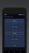 Simple Boxing Timer screenshot 3
