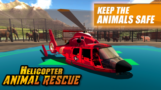 Helicopter Wild Animal Rescue screenshot 2