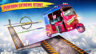 Rickshaw Stunt Racing - Impossible Tracks screenshot 1