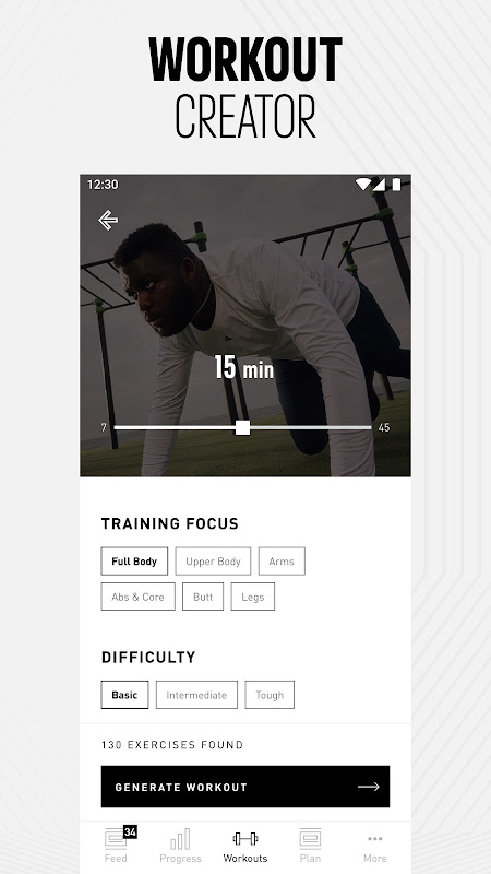adidas Training by Runtastic - Ejercicios Casa - Descargar APK Android Aptoide