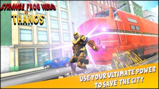 Strange Frog Hero Power Vs Thanos Fighting Game 3D screenshot 1