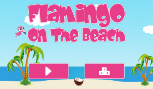 Flamingo On The Beach - Das Flamingo Spiel screenshot 1