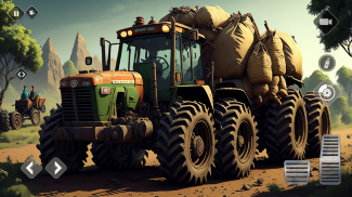 Tractor Driving Games: Farming screenshot 0