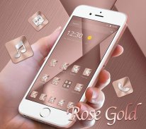 Pink Rose Gold Theme screenshot 2