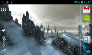 Winter Forest Live Wallpaper screenshot 2