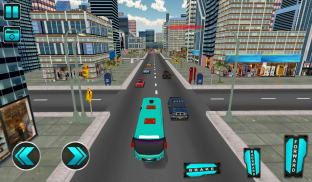 City Coach Bus Driving Simulator & Parking 2019 screenshot 3