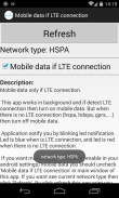 Mobile data if LTE connection screenshot 0