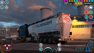 Oil Truck Transport Driving screenshot 1