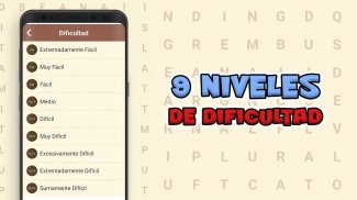 ¡Español! Sopa de letras: Busca palabras screenshot 2