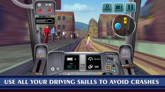 Super Train Suburban Driver 3D screenshot 2